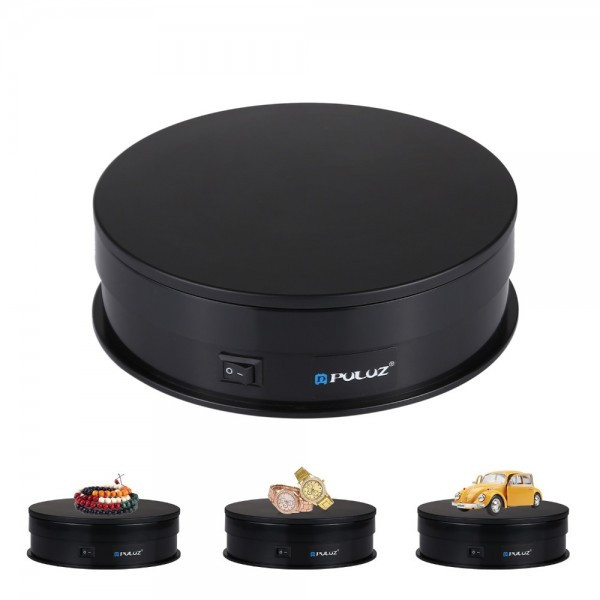 Предметний стіл поворотний 14.5см для фото-відеозйомки Puluz PU3048B, фото 1