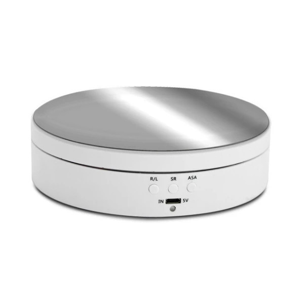 Предметний стіл поворотний дзеркальний 14см для фото-відеозйомки Puluz DCA0943W, фото 1