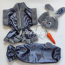 Дитячий карнавальний костюм "Сірий зайчик"
