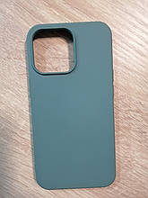 Чохол для Iphone 13 Pro Silicone Cover Dark Green