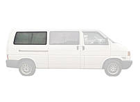 Бокове скло VW T4 (91-03) Заднє салонне Праве на Довгу базу (Фольксваген Т4)