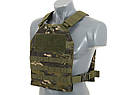 Простий Plate Carrier з аналогом балістичних вставок - Multicam Tropic [8FIELDS] (для страйкболу), фото 3