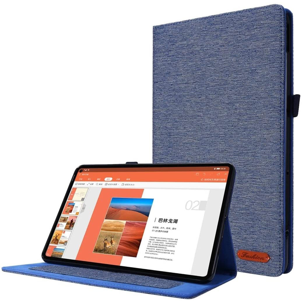 Чохол Cloth Pattern Case для Huawei MatePad Pro 10.8 (Wake / Sleep) Blue
