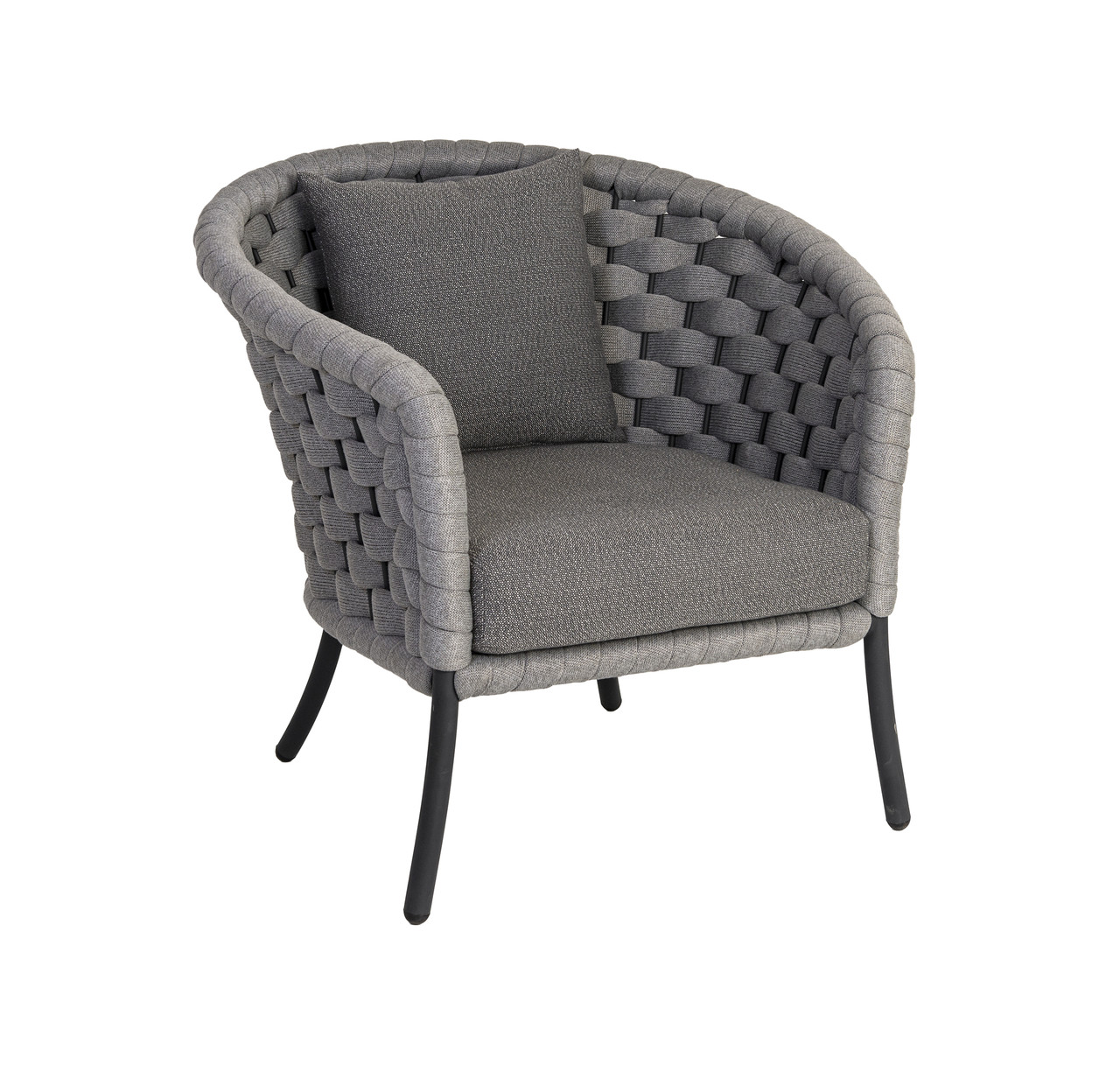Крісло садове Cordial Luxe сірого кольору
