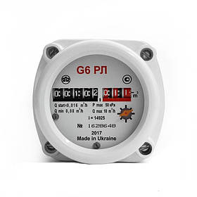 Роторний лічильник газу РЛ Ямпіль 6 без КМЧ