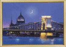 Набір картина стразами Чарівна Мить КС-044 "Будапешт", Код товару: 1034400
