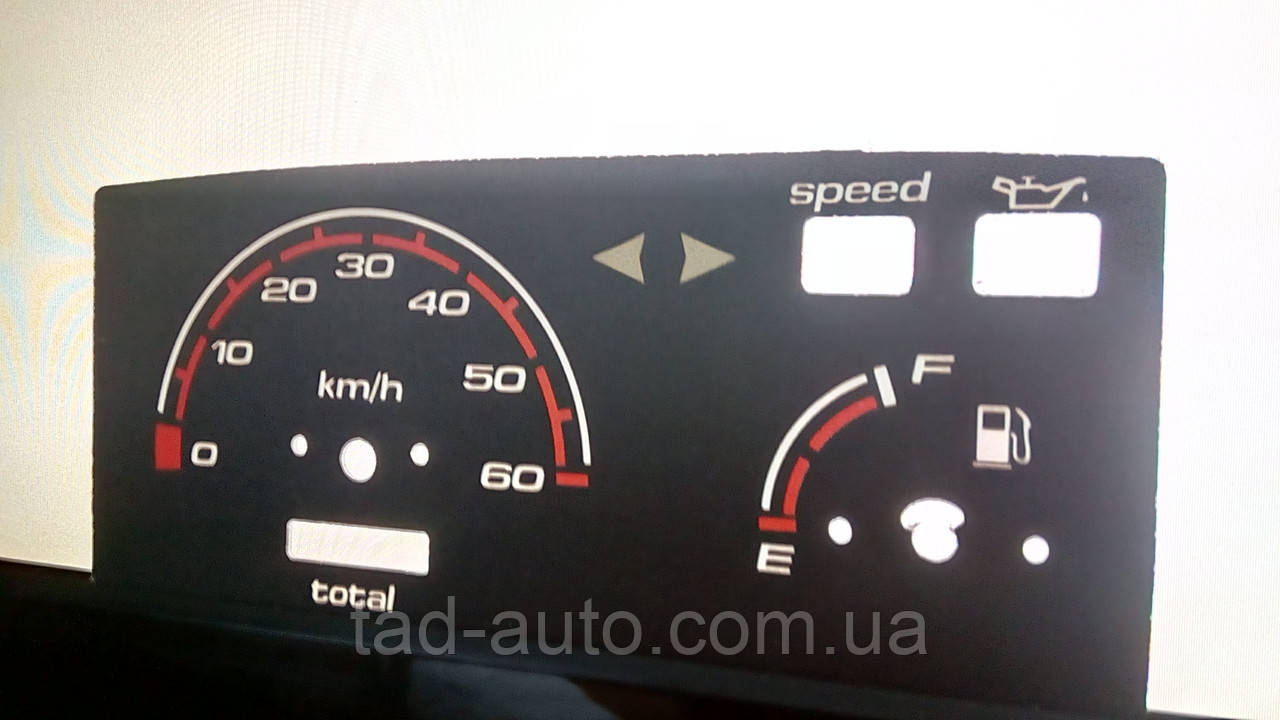 Шкали приладів Suzuki lets 2