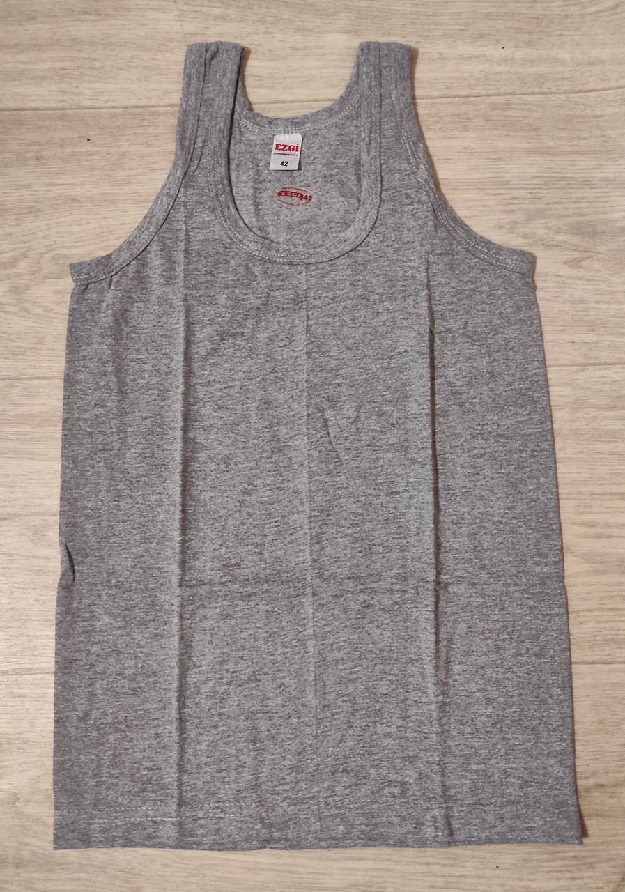 Майка для хлопчика 8/10 років TM Ezgi Туреччина сіра, фото 1