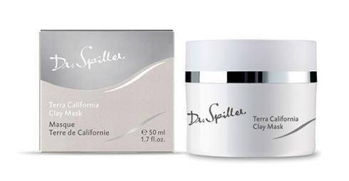 Очисна маска для обличчя на основі блакитної глини Dr. Spiller Terra California Clay Mask, фото 1