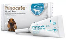 Прінокат Prinocate Medium Dog краплі від бліх та кліщів для середніх собак вагою 4 - 10 кг, 1 піпетка х 1 мл