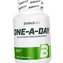 Вітаміни та мінерали BioTech One A Day 100 таб, фото 2