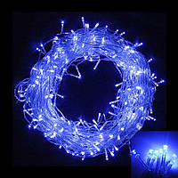 Новогодние гирлянды светодиодная на елку LED гирлянда Xmas 400 B-1 16 м лед гирлянда (Синий цвет) (NS)