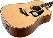 Електроакустична гітара IBANEZ AW70ECE NT, фото 3