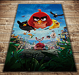 Плед з 3D принтом-Angry Birds attack, фото 2