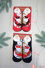 ОПТОМ Шкарпетки 2 пари махрові новорічні "Сніговик з пряником" (14 / 1-2 року) Pier Lone 8681788470944 20 / 7-8 років