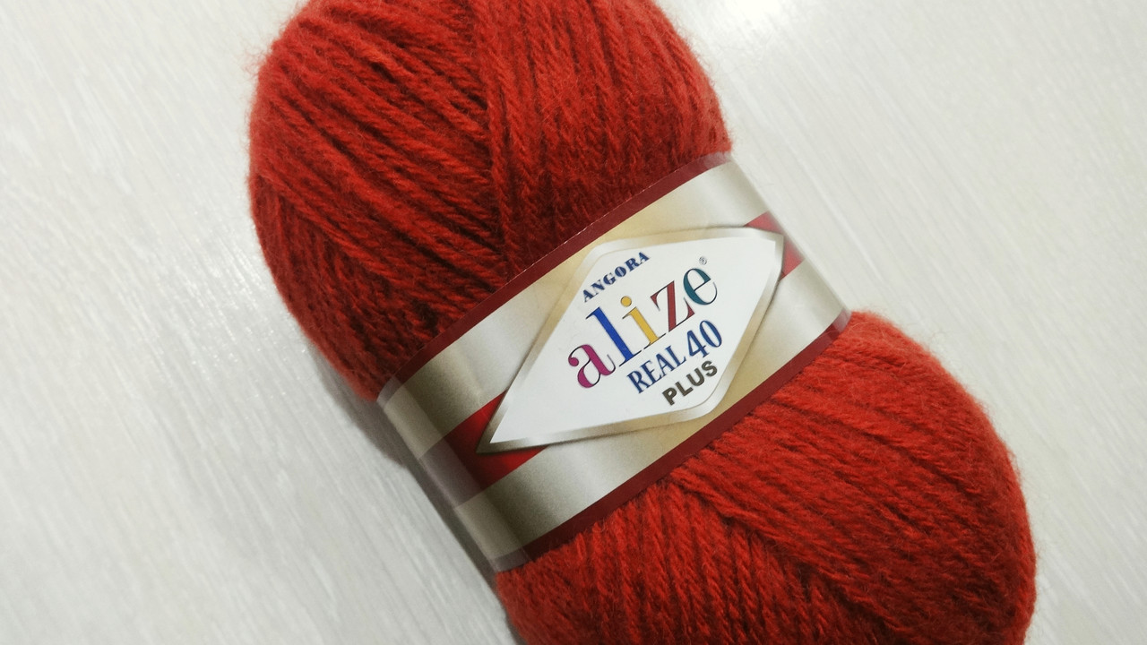 Пряжа Alize Angora Real 40 Plus №36 (100 гр/225 м), фото 1