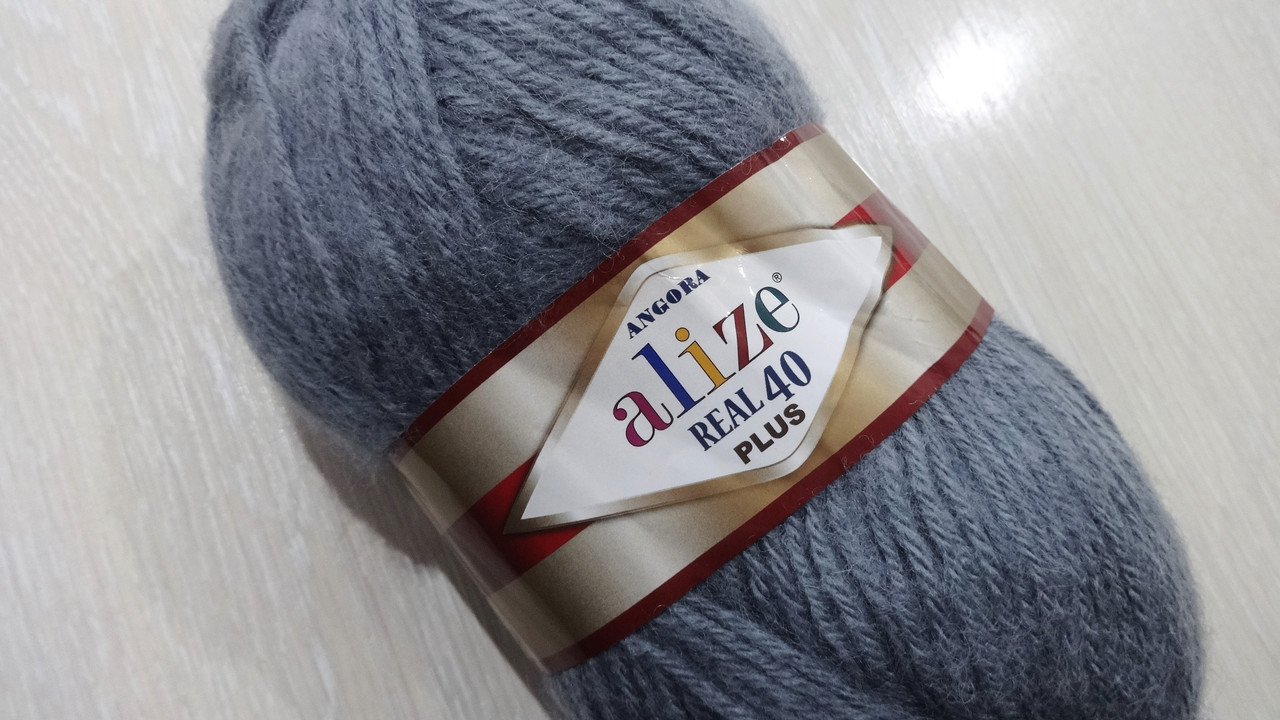 Пряжа Alize Angora Real 40 Plus №87 (100 гр/225 м), фото 1