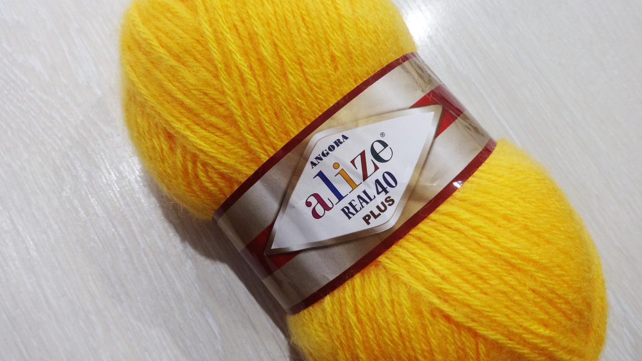 Пряжа Alize Angora Real 40 Plus №216 (100 гр/225 м), фото 1