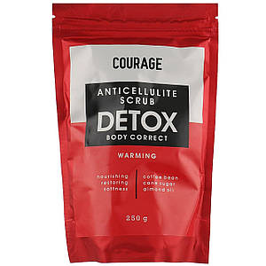 Антицелюлітний скраб для тіла Courage DETOX, 250 г