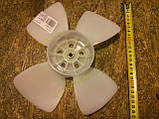 Крыльчатка электровентилятора охлаждения Заз 1102 1103 таврия славута завод, фото 3