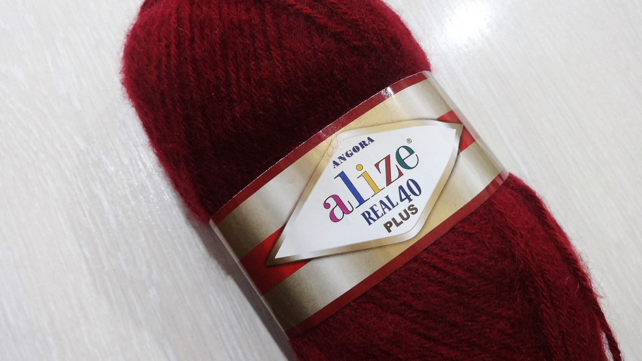 Пряжа Alize Angora Real 40 Plus №57 (100 гр/225 м), фото 1
