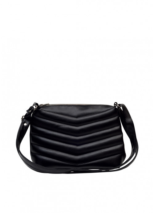 Сучасна жіноча сумочка, сумка шкіряна крос-боді молодіжна, повсякденна жіноча сумочка, сумки через плече жіночі Rose MRN black