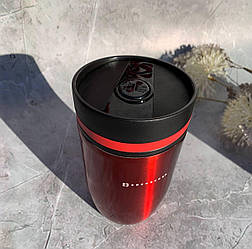 Термокухоль вакуумний із неіржавкої сталі 330 мл. для кави та чаю Edenberg EB-641 Червоний