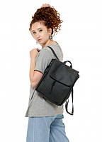 Якісний рюкзак місткий, міські рюкзаки жіночі молодіжні, рюкзак жіночий міський зі шкірозамінника, нестандартні подарунки