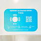 Безконтактна наклейка з чіпом NFC розумна електронна цифрова наклейка PassMent, фото 2