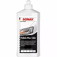 Кольоровий поліроль з воском білий 250 мл SONAX Polish&Wax Color NanoPro (296041)