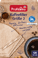Паперові фільтри для кавоварок Profissimo (Gr. 2), 120 шт