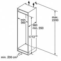Холодильник з морозильною камерою BOSCH KIV865SF0, фото 2