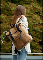 Рюкзак ролл travel bag, рюкзак ролл городской, рюкзак для путешественников, рюкзак ролл топ, рюкзак прочный