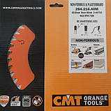 CMT 226.047.09M D=216 F=30 Z=48 K=2,2/1,8 +2/7/42 дискова для пиляння сталі "сухий різ", фото 5