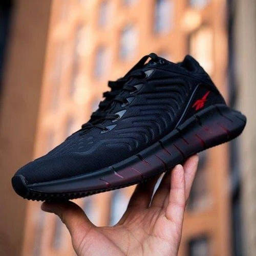 Купить Мужские зимние кроссовки Reebok Zig Kinetica Black Red | Рибок ...