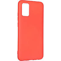Чохол Fiji Full Soft Premium для Samsung Galaxy A02s (A025) силікон бампер Red