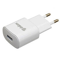 Зарядний пристрій 220В 2,1 А з кабелем USB - micro USB Inkax CD-27-M-V8, фото 3