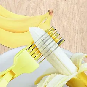 Ножиці-слайсер для бананів Bananenschneider Banana Slicer, фото 2