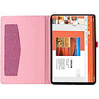Чохол Cloth Pattern Case для Huawei MatePad Pro 10.8 (Wake / Sleep) Rose, фото 3