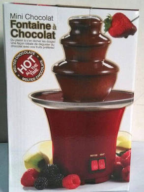 Шоколадний фонтан міні (Chocolate Fondue Fountain), фото 2