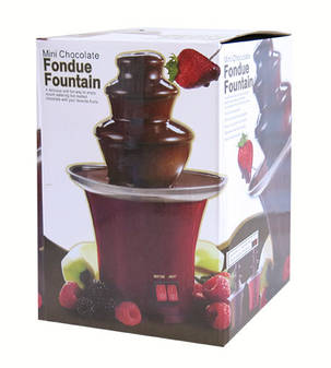 Шоколадний фонтан міні (Chocolate Fondue Fountain), фото 2