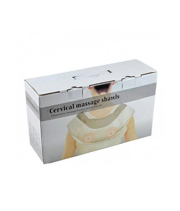 Вібраційно-ударний масажер для плечей і тіла Cervical Massage Shawls, фото 2