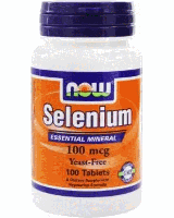 Селен Now Foods Selenium 100 mcg 100 tab