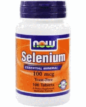 Селен Now Foods Selenium 100 mcg 100 tab