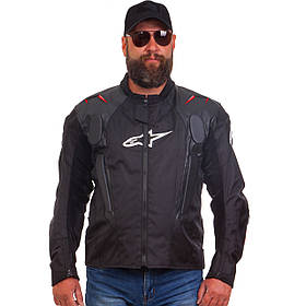 Мотокуртка з захистом і аеродинамічним горбом Alpinestars A09-BK XL