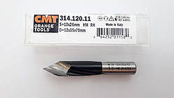 Свердло наскрізне діаметр 12 мм довжина 70 мм праве СМТ 314.120.11 для свердлильно-присадкових станків