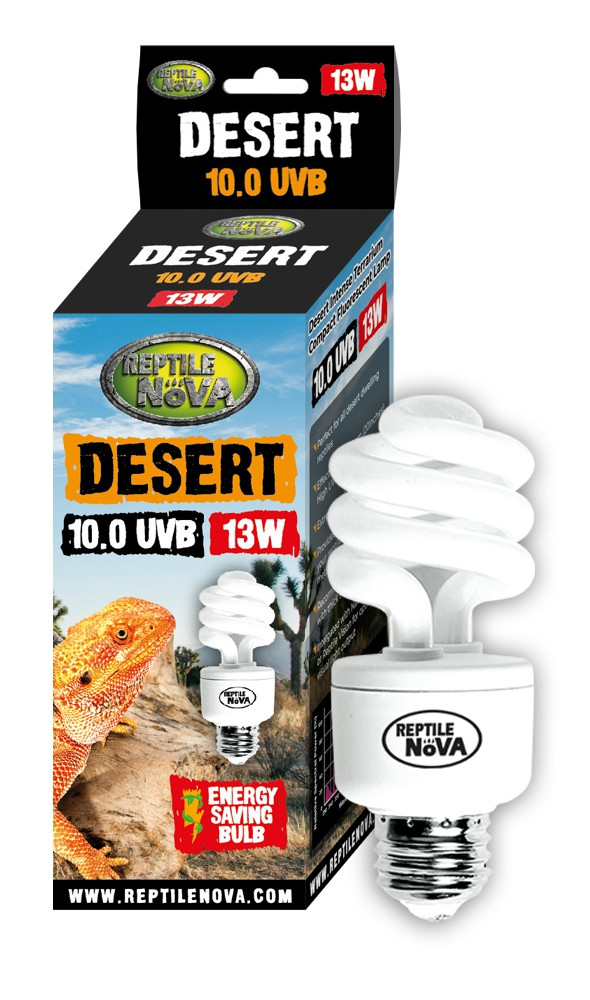 Люмінесцентна лампа REPTILE NOVA UVB-13W-10.0-DESERT