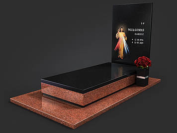 Європейський пам’ятник на могилу для мами "Елегантний Аркан" 1000*2000