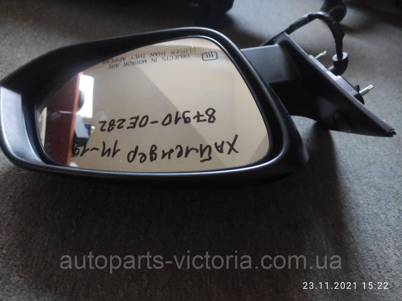 Дзеркало Toyota Highlander 2014-2019 праве