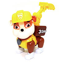 Набір «Цуценята рятувальники» Кріпака зі значком та транспортом світло звук 19*20*11 см (7718), фото 2